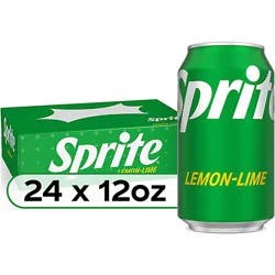 Sprite Soda Pop Lemon Lime - 24-12 Fl. Oz.
