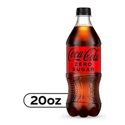 Coca-Cola Zero Sugar Soda Bottle - 20 Fl. Oz.