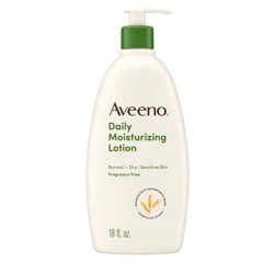 Aveeno Daily Moisturizing Lotion For Dry Skin - Fragrance-Free - 18 fl oz