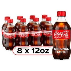 Coca-Cola Soda Pop Classic - 8-12 Fl. Oz.