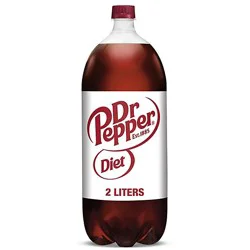 Dr Pepper Diet Soda Bottle - 2 Liter