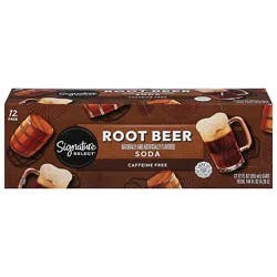 Signature Select Root Beer Soda - 12-12 Fl. Oz.