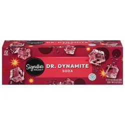 Signature Select Dr. Dynamite Soda - 12-12 Fl. Oz.