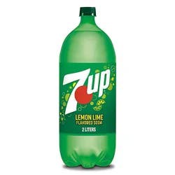 7up Lemon Lime Soda Bottle - 2 Liter