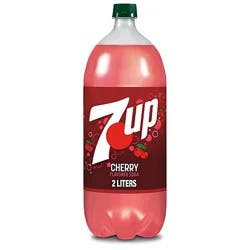 7up Cherry Flavored Soda Bottle - 2 Liter