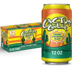 Cactus Cooler Orange Pineapple Soda In Can - 12-12 Fl. Oz.