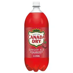 Canada Dry Cranberry Ginger Ale Soda Bottle - 2 Liter