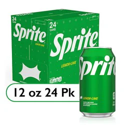 Sprite Soda Lemon Lime - 24-12 Fl. Oz.