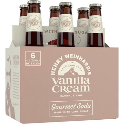 slide 1 of 1, Henry Weinhards Vanilla Cream 0% Abv Bottles - 6-12 Fl. Oz., 6 ct; 12 fl oz