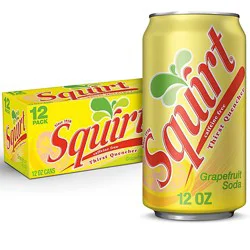 Squirt Grapefruit Soda - 12-12 Fl. Oz.