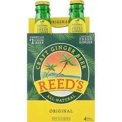 Reeds Soda Ginger Brew - 4-12 Fl. Oz.