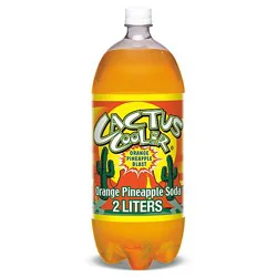 Cactus Cooler Orange Pineapple Soda Bottle - 2 Liter