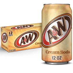 A&w Cream Soda In Can - 12-12 Fl. Oz.