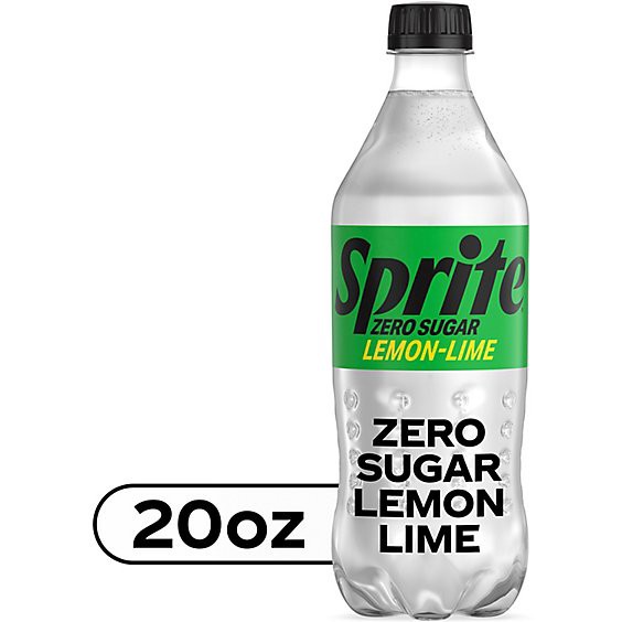 slide 1 of 11, Sprite Zero Sugar Soda Pop Lemon Lime - 20 Fl. Oz., 20 fl oz