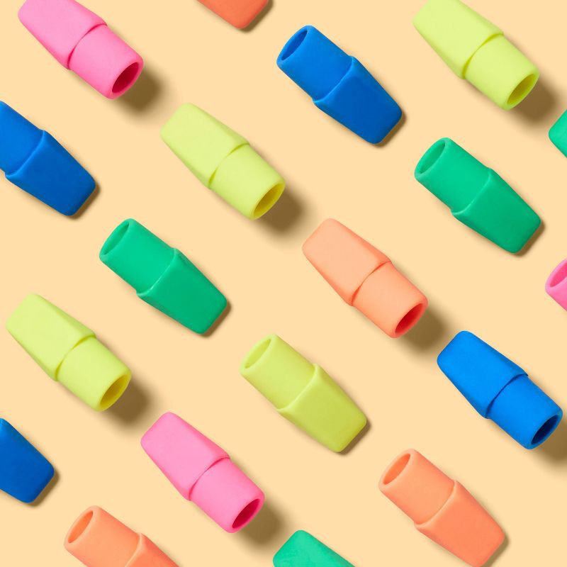 slide 2 of 4, Cap Erasers 25ct - up&up™, 25 ct