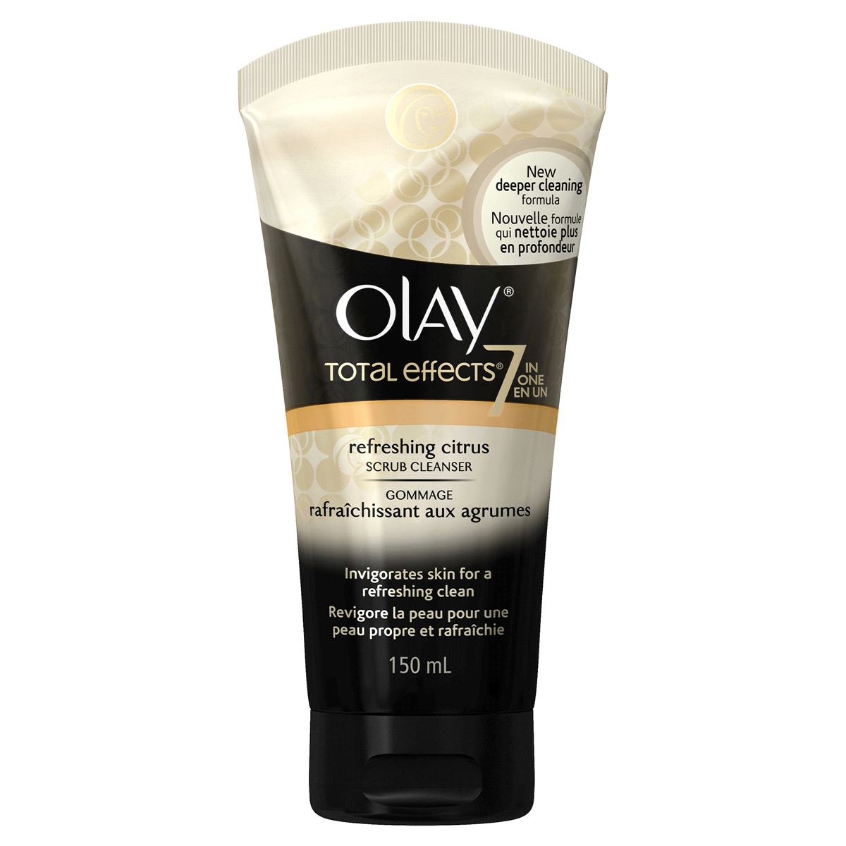 slide 2 of 4, Olay Total Effects Refreshing Citrus Scrub Face Wash, 5 oz