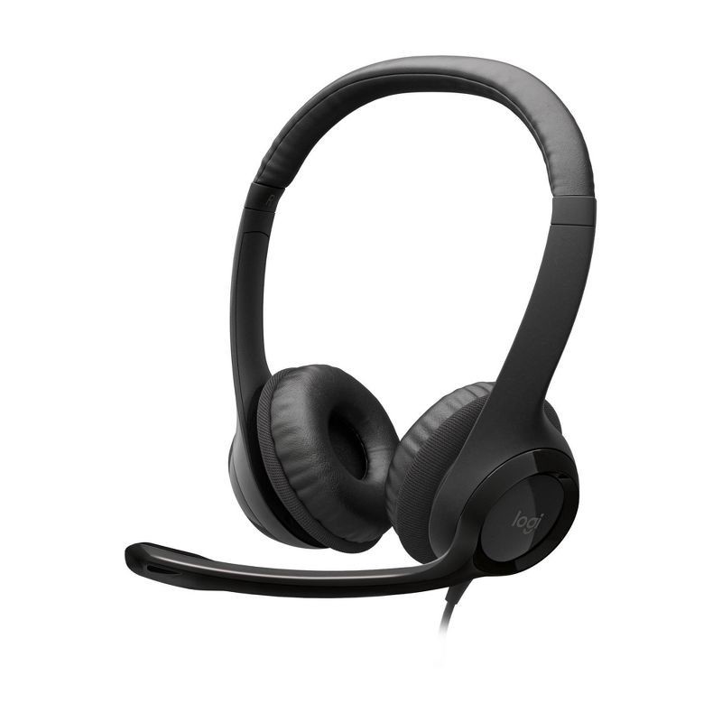 slide 1 of 9, Logitech H390 USB Wired Headset, 1 ct