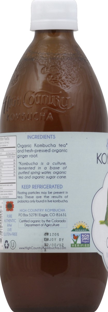 slide 4 of 4, High Country Kombucha Kombucha - 16 oz, 16 oz