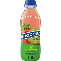 Snapple Kiwi Strawberry Juice Drink In Recycled Plastic Bottle - 16 Fl. Oz.