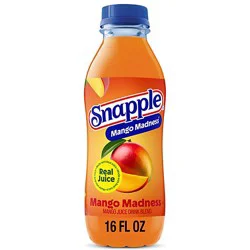 Snapple Mango Madness Flavored Juice Drink In Recycled Plastic Bottle - 16 Fl. Oz.