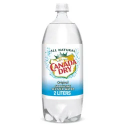 Canada Dry Original Sparkling Seltzer Water Bottle - 2 Liter