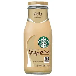 Starbucks Frappuccino Coffee Drink Chilled Vanilla - 9.5 Fl. Oz.