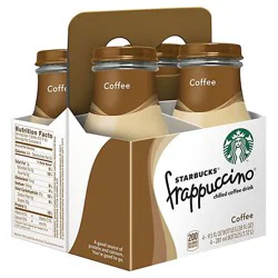 Starbucks Frappuccino Coffee Drink Chilled Coffee - 4-9.5 Fl. Oz.