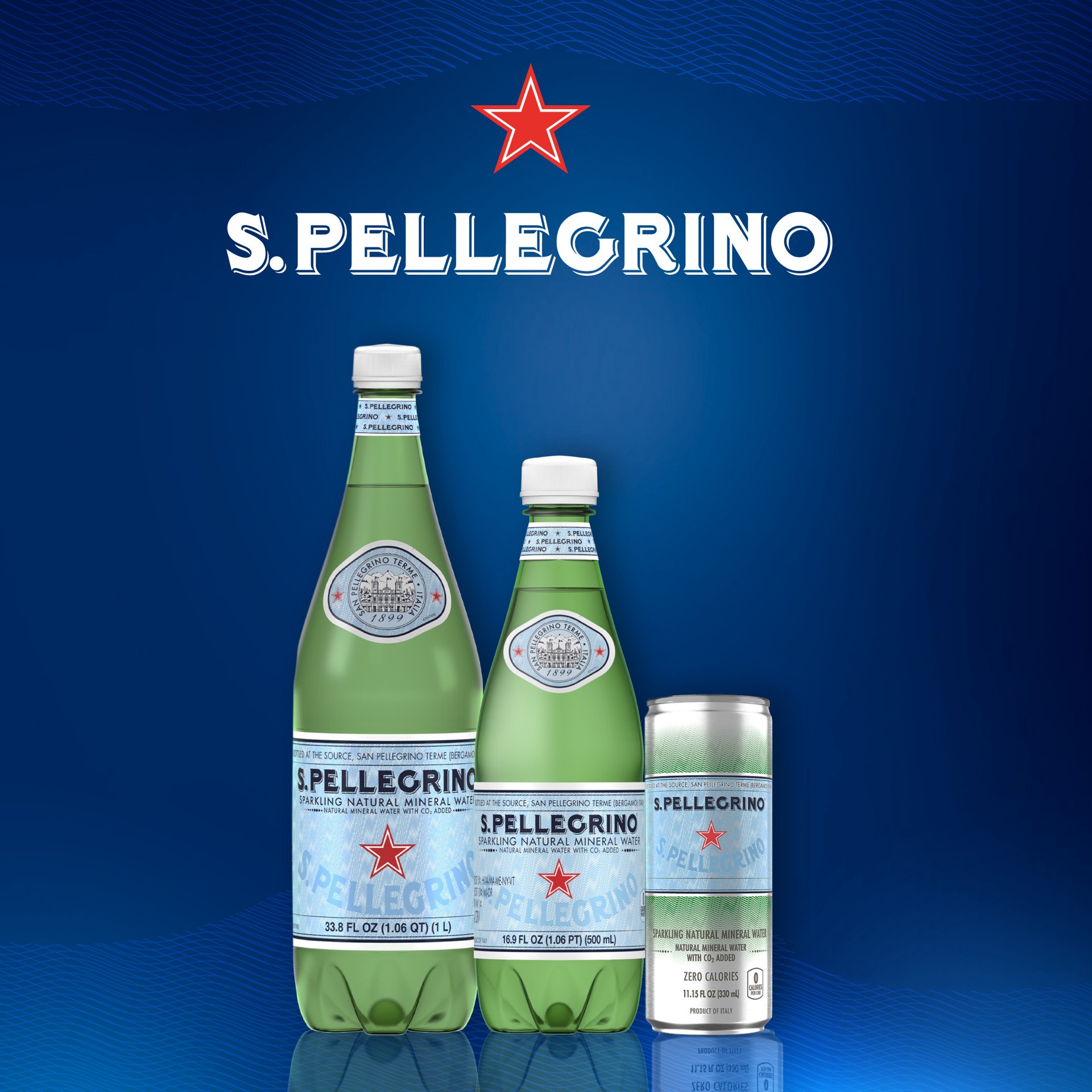 slide 3 of 5, S.pellegrino Sparkling Natural Mineral Water - 6-8.45 Fl. Oz., 6 ct; 8.45