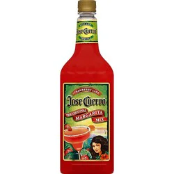 Jose Cuervo Margarita Mix Strawberry Lime - 1 Liter