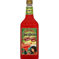 Jose Cuervo Margarita Mix Strawberry Lime - 1 Liter