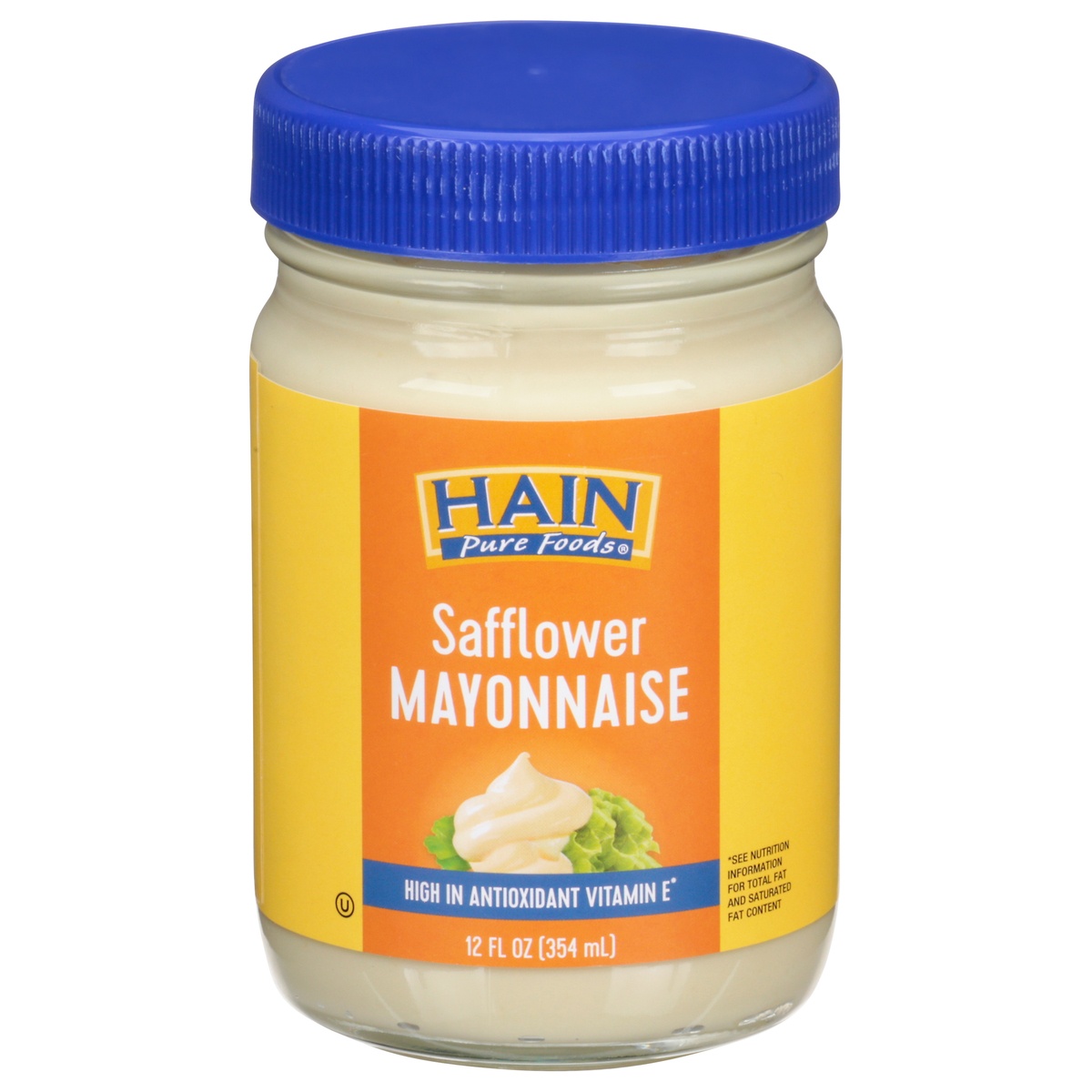slide 11 of 11, Hain Pure Foods Safflower Mayonnaise, 12 oz