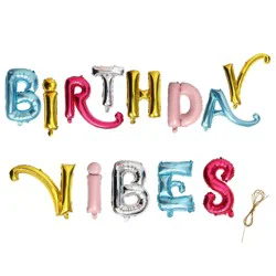Meijer Birthday Balloon Banner One Size Fits All