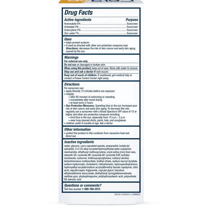 slide 3 of 11, CeraVe Broad Spectrum SPF 30 Face & Body Hydrating Sheer Sunscreen 5 fl oz, 5 fl oz