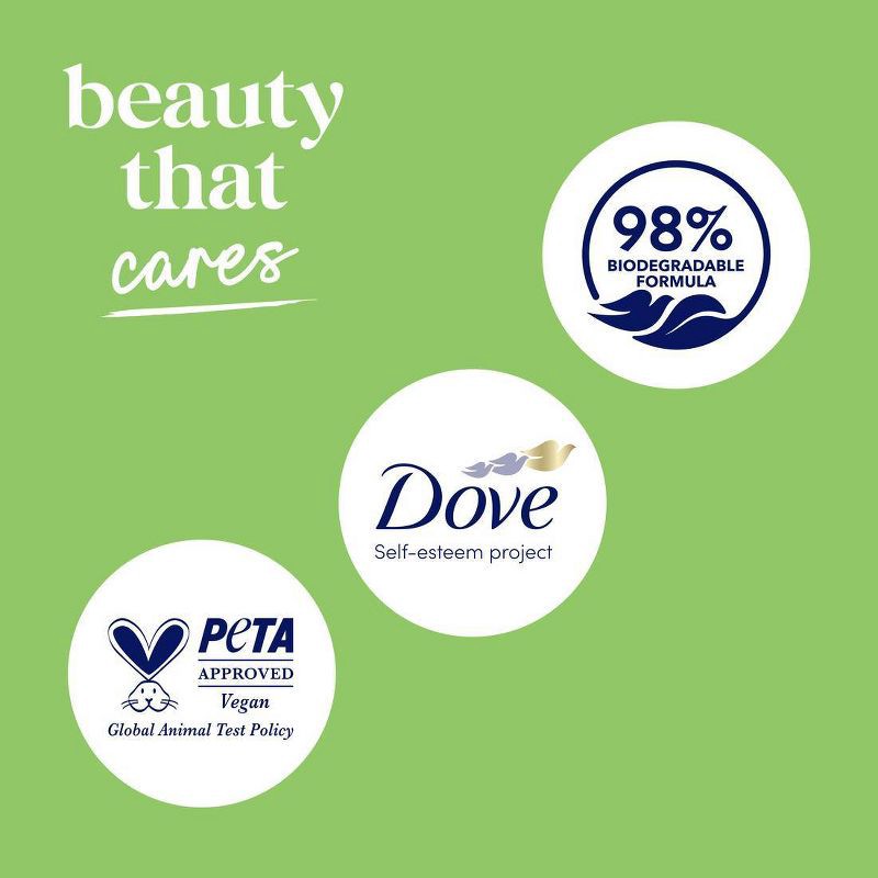 slide 12 of 12, Dove Beauty Dove Refresh Body Wash Cucumber & Green Tea 24hr Lotion-Soft Skin - 20 fl oz, 20 fl oz