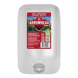 Arrowhead No Flavor Mountain Spring Water In Bottle - 2.5 Gallon