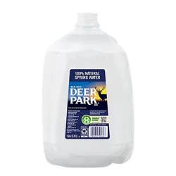 Deer Park 100% Natural Spring Water - 1 Gallon