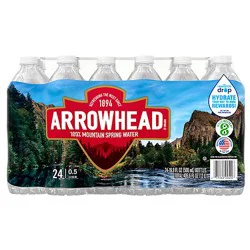 Arrowhead 100% Mountain Spring Water - 24-16.9 Fl. Oz.