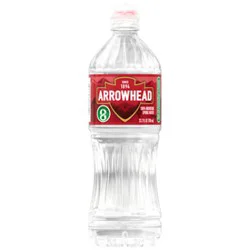 Arrowhead Mountain Spring Water No Flavor Bottle - 23.7 Oz