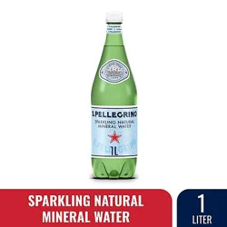 S.pellegrino Sparkling Natural Mineral Water - 33.8 Fl. Oz.