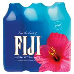 Fiji Natural Artesian Bottled Water - 6-33.8 Fl. Oz.