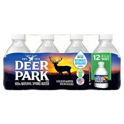 Deer Park Natural Spring Water - 12-8 Fl. Oz.