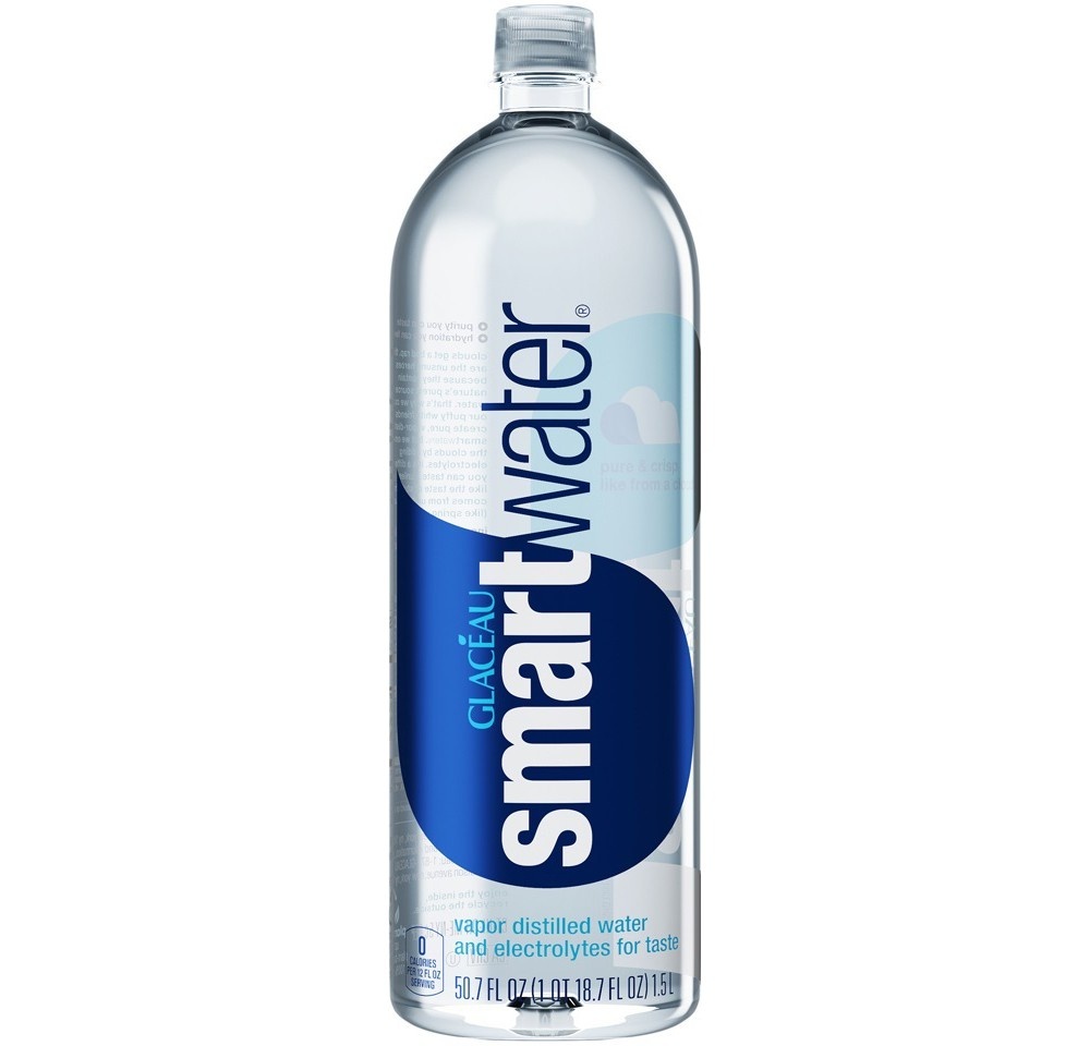 slide 3 of 3, smartwater - 1.5 L (50.7 fl oz) Bottle, 1.5 liter