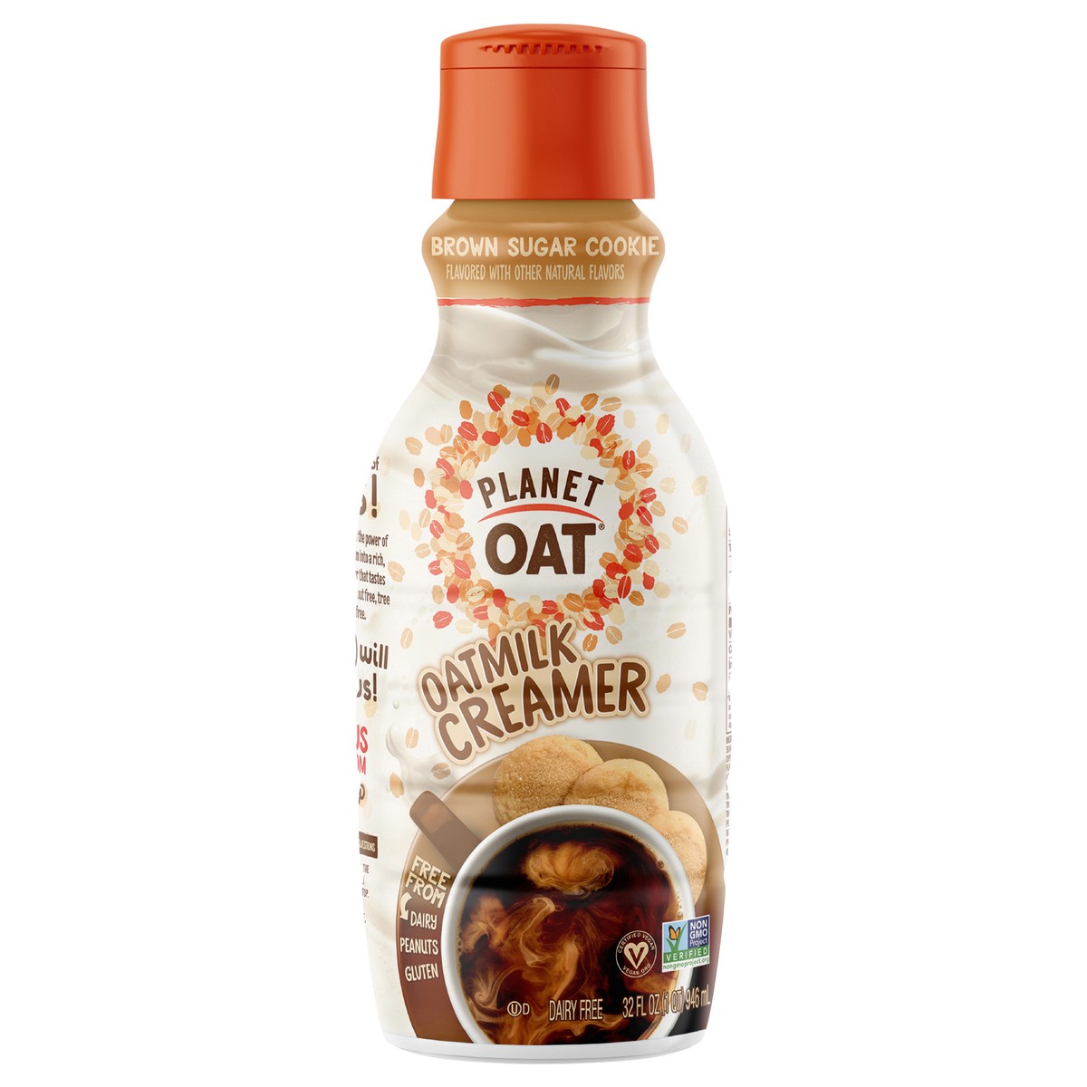 slide 11 of 11, Planet Oat Brown Sugar Cookie Creamer, 32oz - 1 QT, 1 qt