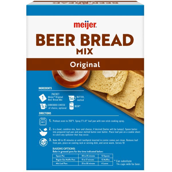 slide 20 of 29, Meijer Beer Bread Mix, 16.06 oz