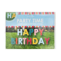 Meijer Birthday Yard Stakes Osfa