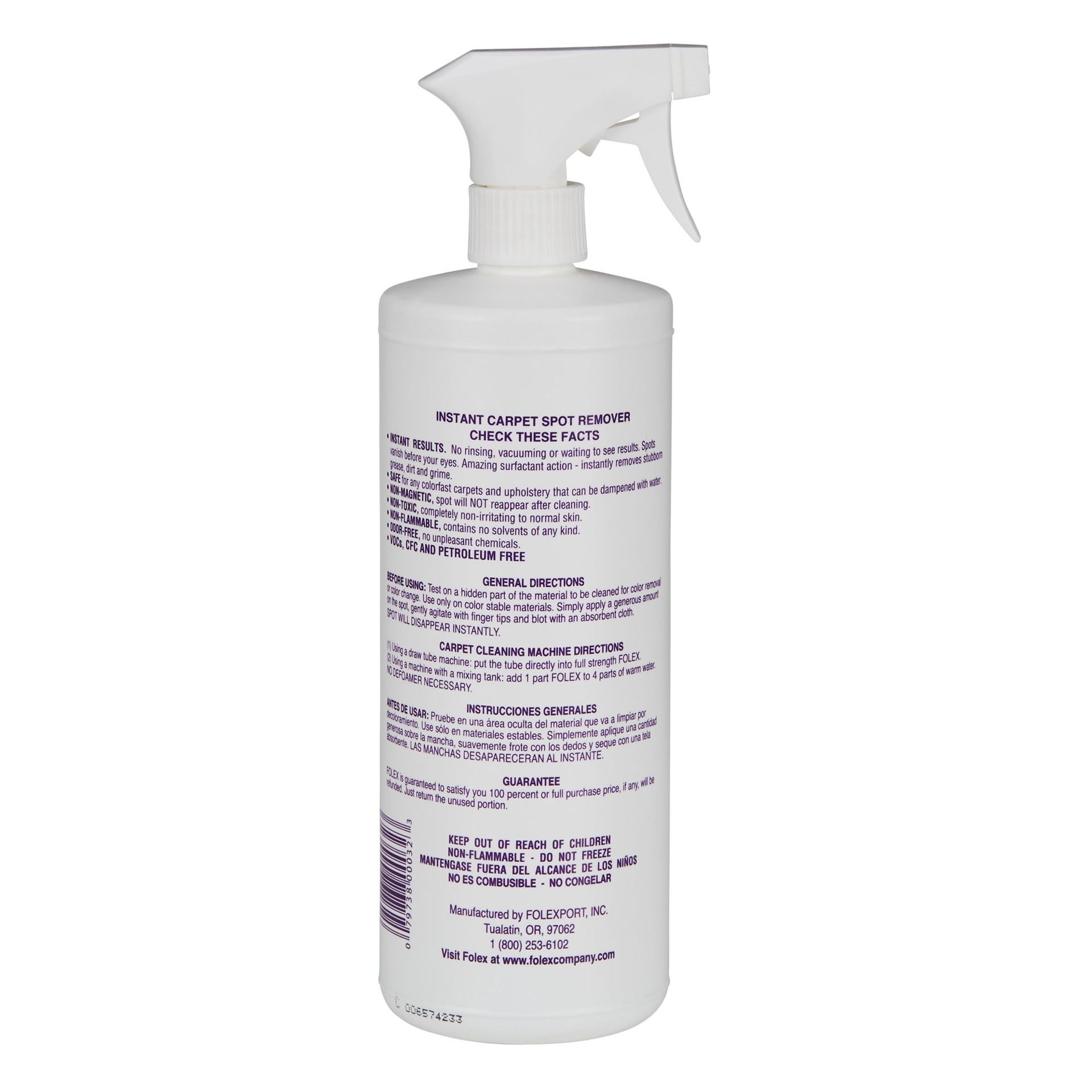 slide 2 of 5, FOLEX Spot remover Spray 32-oz, 1 ct