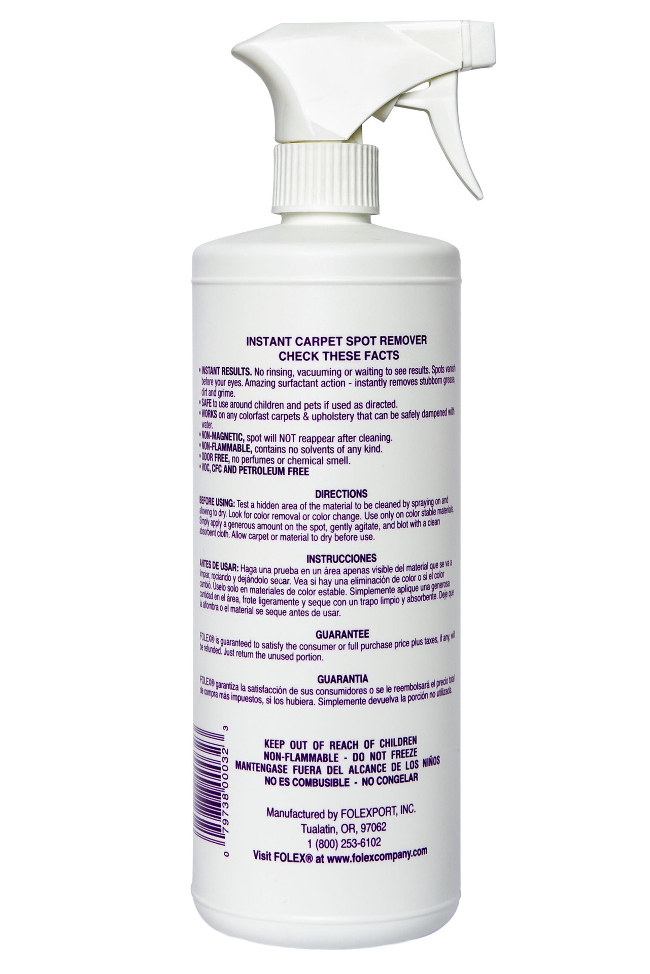slide 5 of 5, FOLEX Spot remover Spray 32-oz, 1 ct