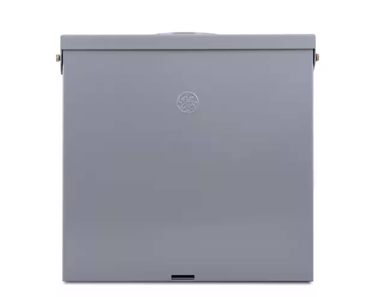 slide 4 of 4, GE PowerMark Gold 125 -Amp 6 -Spaces 12 -Circuit Outdoor Convertible Main Lug Load Center, 1 ct