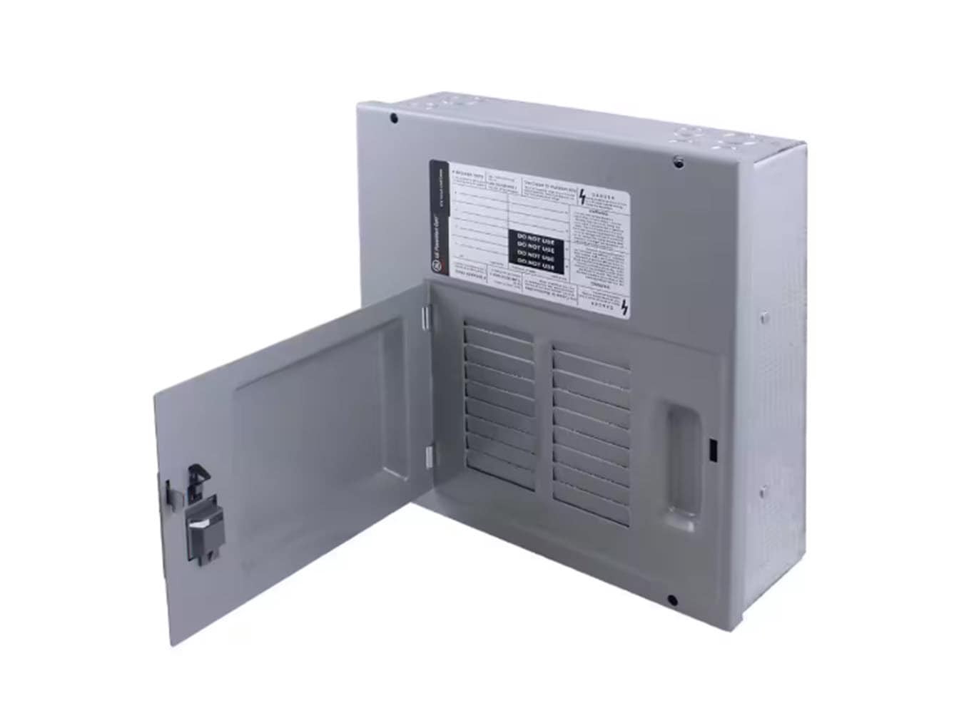 slide 1 of 6, GE PowerMark Gold 125 -Amp 6 -Spaces 12 -Circuit Indoor Convertible Main Breaker Panel Load Center, 1 ct