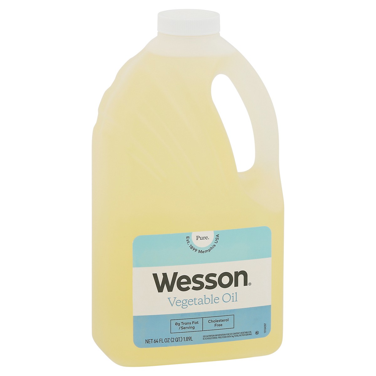 slide 3 of 9, Wesson Pure Vegetable Oil 64 fl oz, 64 fl oz